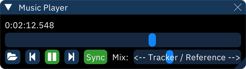 reference music player window